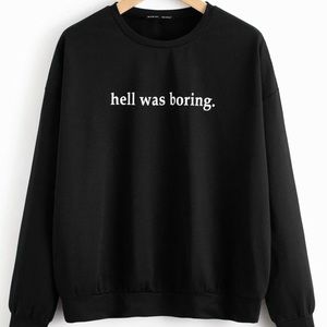 Grunge Graphic Sweatshirt Size L